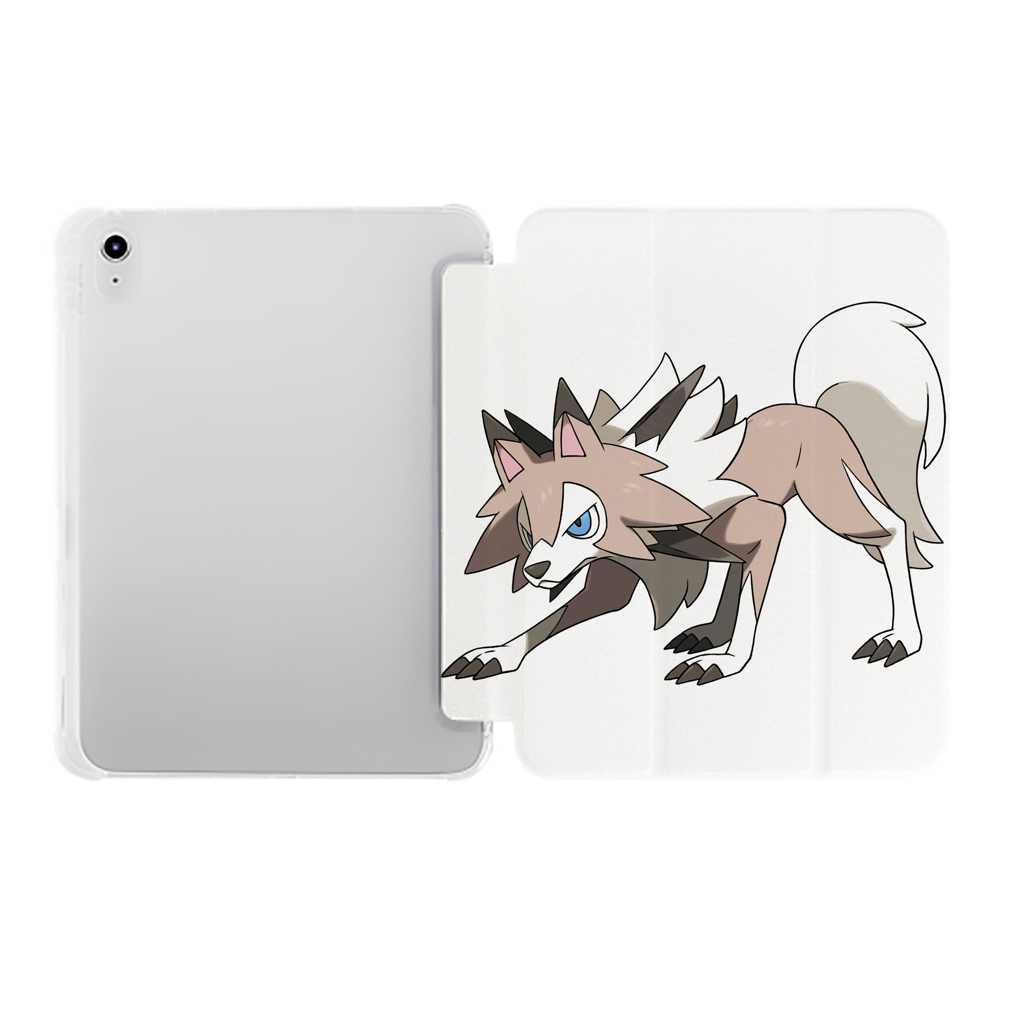 （画像用） ポケットモンスター Pokémon IPad ケース ペン収納付き 三つ折りスタンド PUレザー×シリコン 対応機種9.5/10.5/10.9インチ